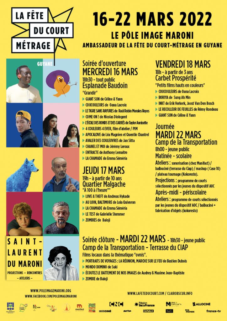 AffichePROGRAMME_FDCM GUYANE2022