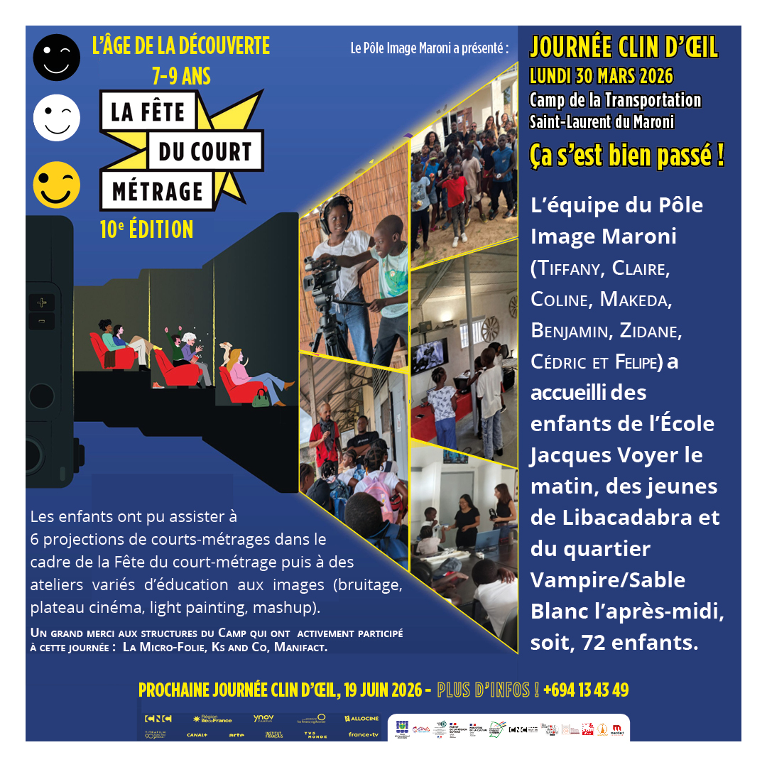 JOURNEE CLIN D&rsquo;ŒIL 30 MARS 2026, RETOURS !