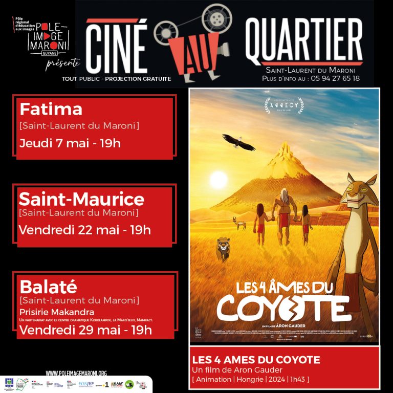 CINE AU QUARTIER, MAI 2026