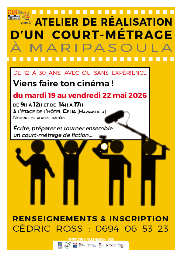 ATELIER COURT-METRAGE, MARIPASOULA, DU 19 AU 22 MAI 2026