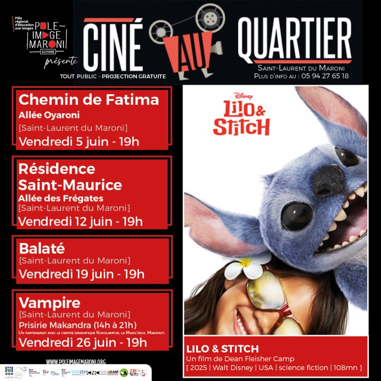 CINE AU QUARTER, JUIN 2026