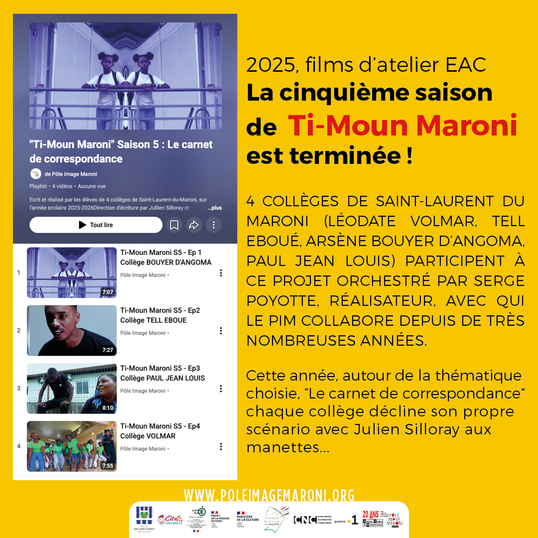 TIMOUN MARONI SAISON 5, RESTITUTION D&rsquo;ATELIER